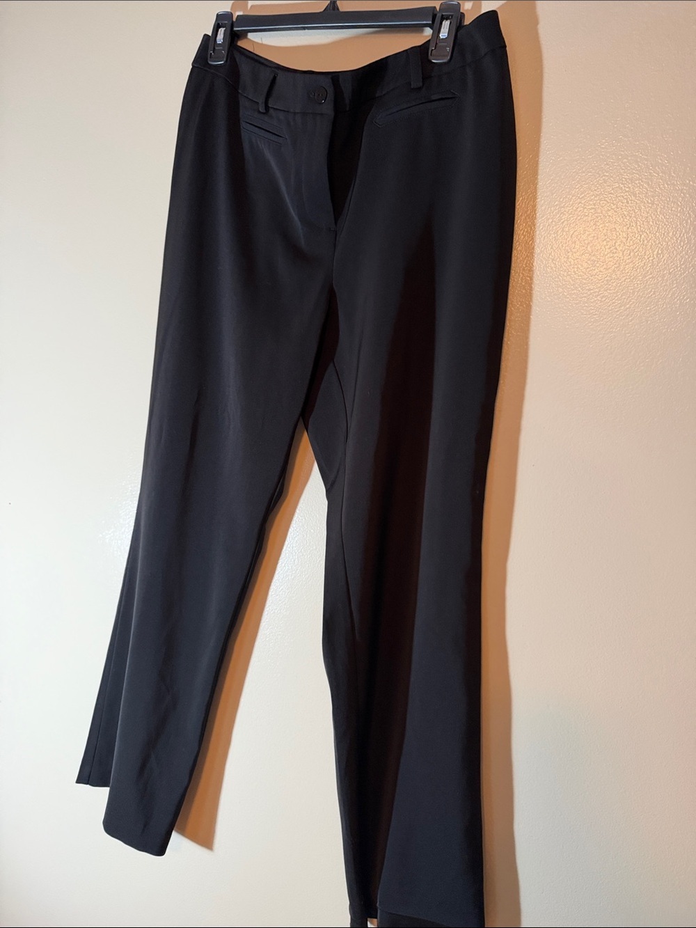 Chico's Black Dress Pants — Slim Straight